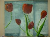 Flores vermelhas